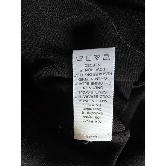 Tommy Hilfiger Womens Navy Blue Polo Shirt Short Sleeve Button Top XL - Picture 5 of 7